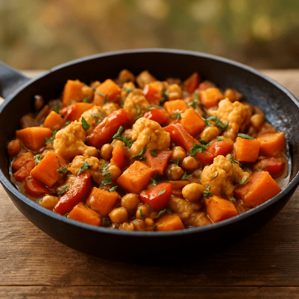 Poêlée de légumes façon Marrakech prête en 20 min