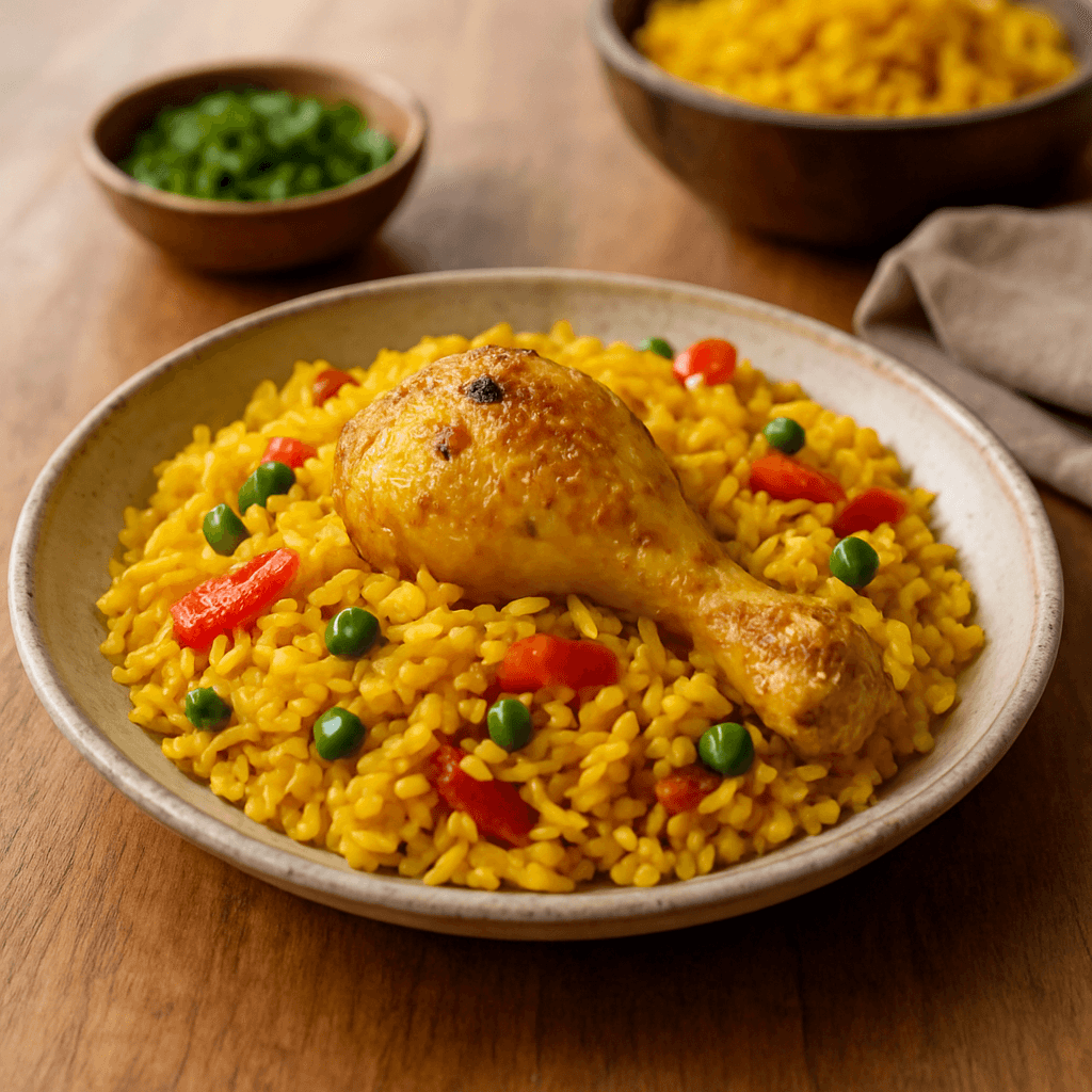 Arroz con pollo : riz safrané moelleux, astuces anti-sec