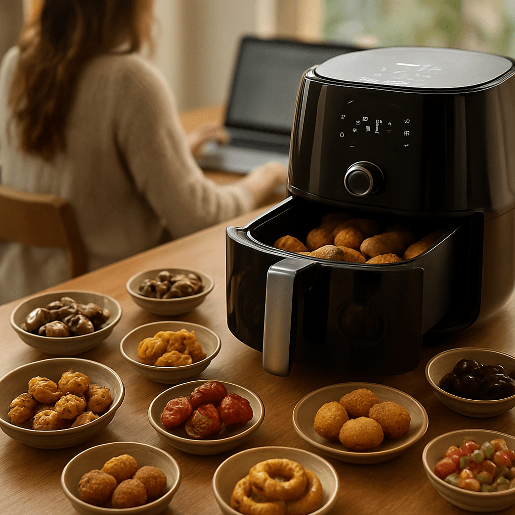 Airfryer : 12 tapas du monde prêtes en 15 minutes