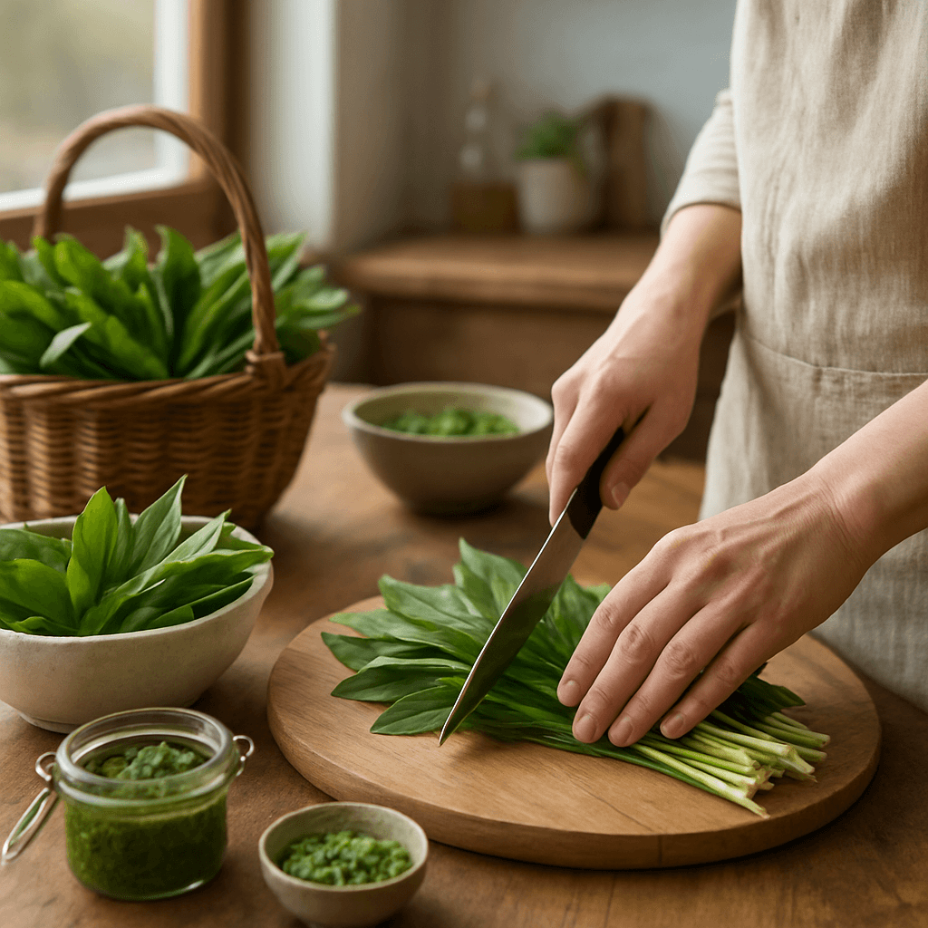 Ail des ours au printemps : 7 recettes minute faciles