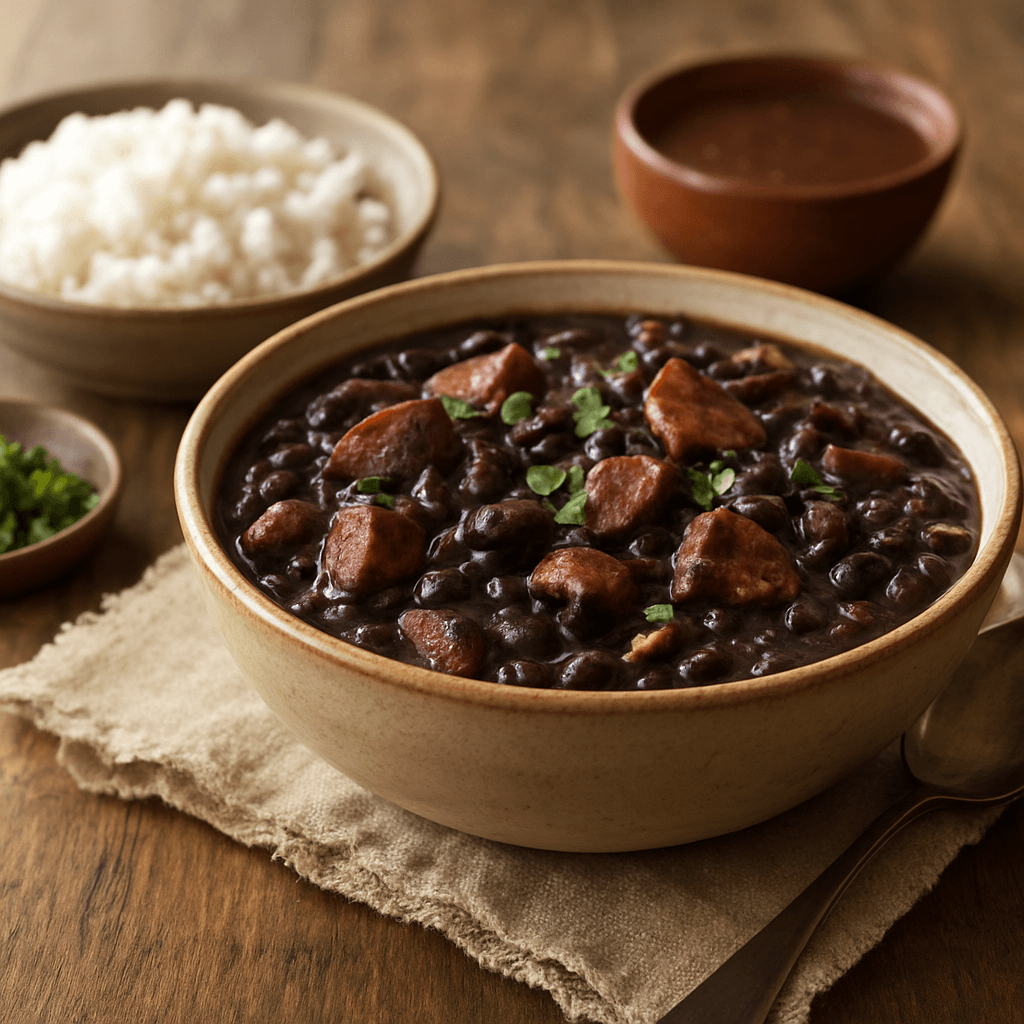 Feijoada brésilienne facile : mijoté aux haricots noirs