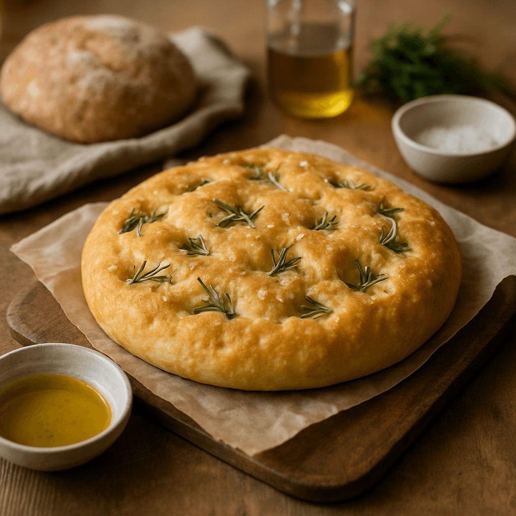 Focaccia italienne moelleuse : 3 hydratations faciles