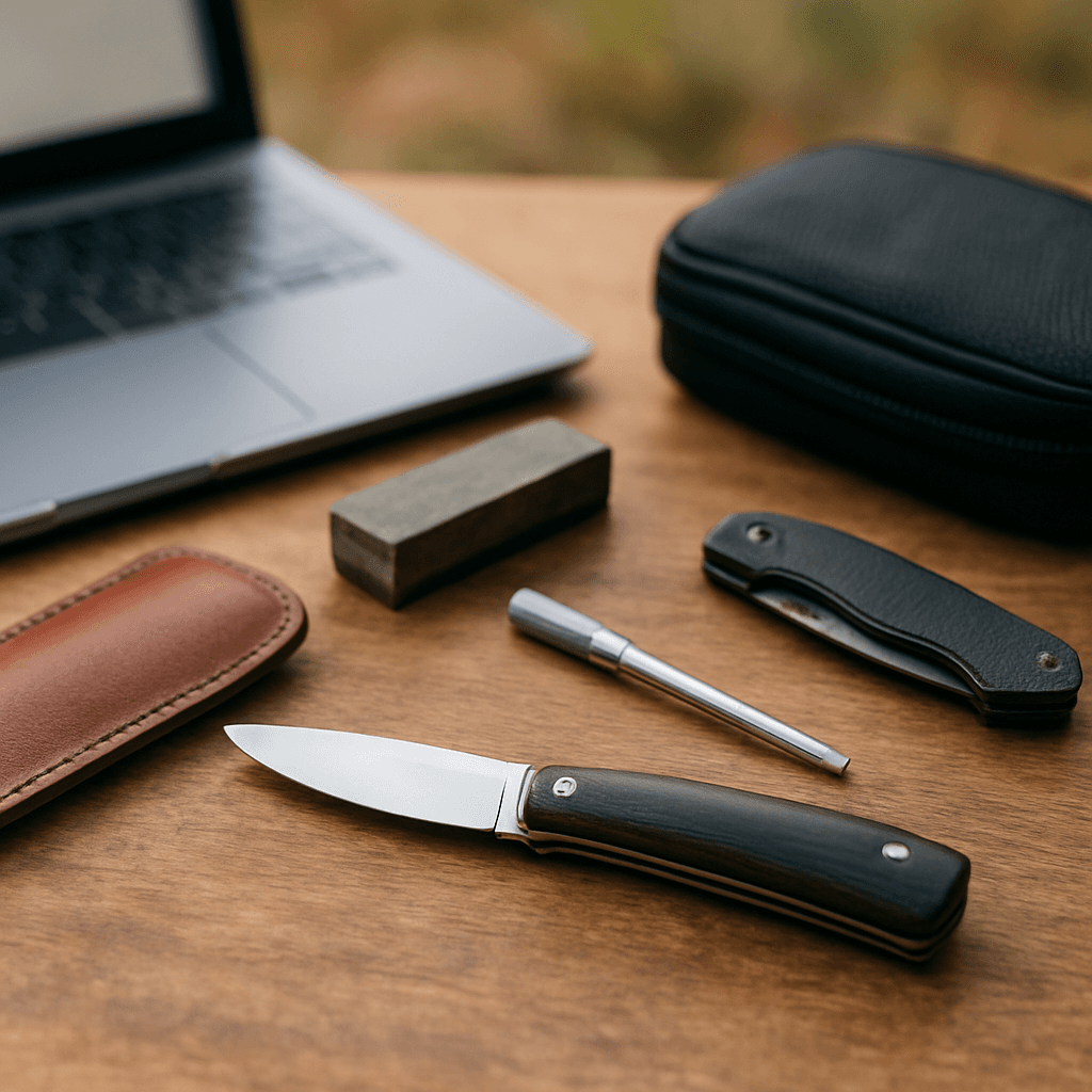 Couteau de voyage : bien choisir, affûter et sécuriser