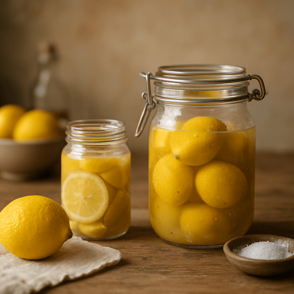 Citrons confits express en lacto-fermentation maison