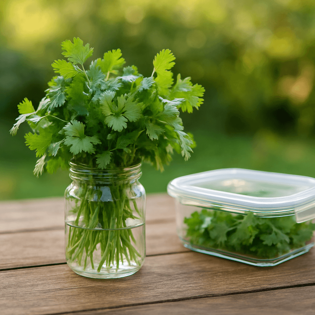 Coriandre fraîche : la conserver 10 jours facilement
