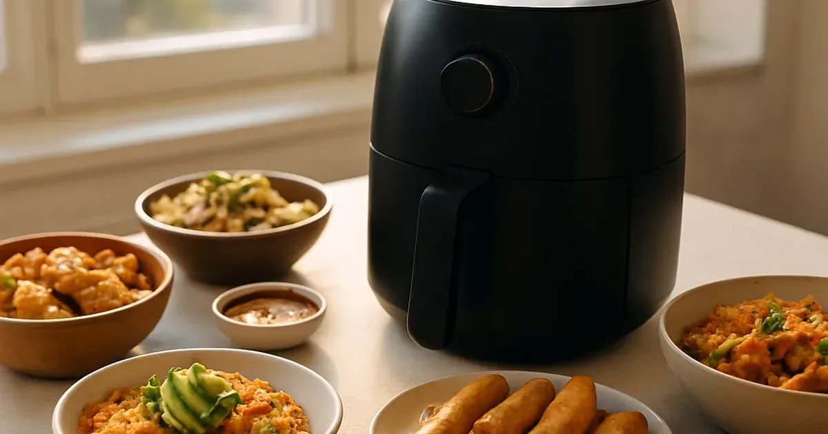 Airfryer en voyage : 10 recettes du monde au studio