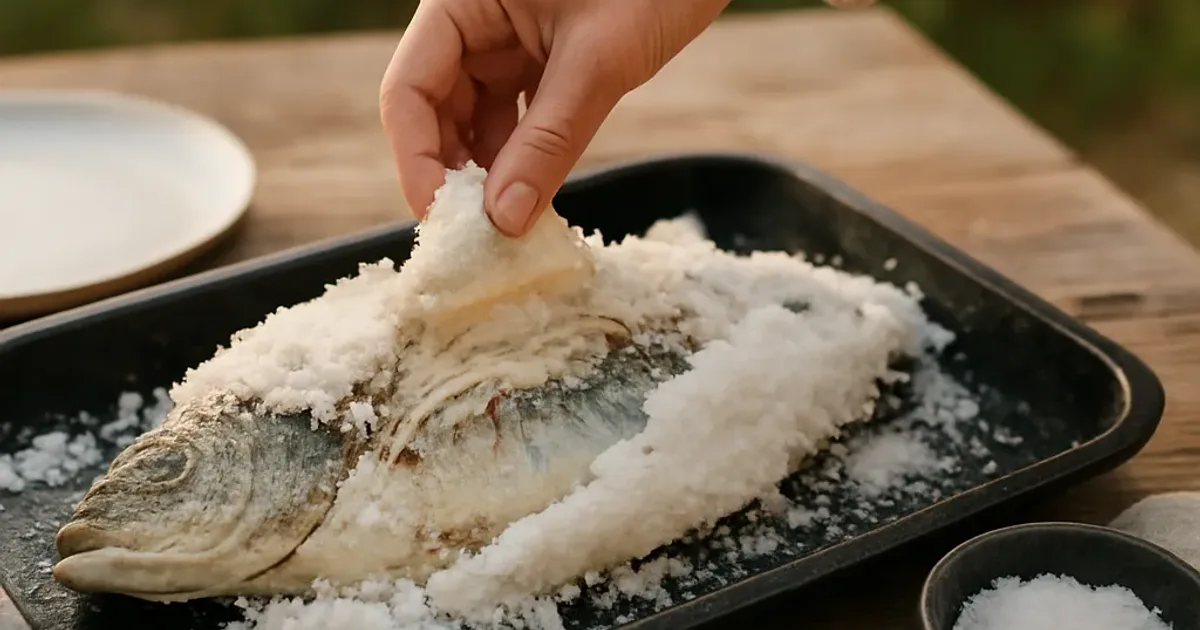 Cuisson au sel : réussir un poisson entier ultra moelleux