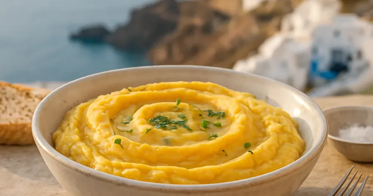 Fava de Santorin : la purée grecque ultra onctueuse