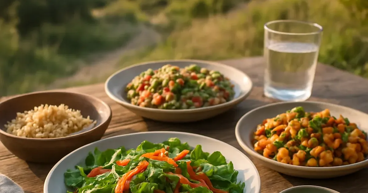 Menu rando végétarien : 7 dîners légers et gourmands