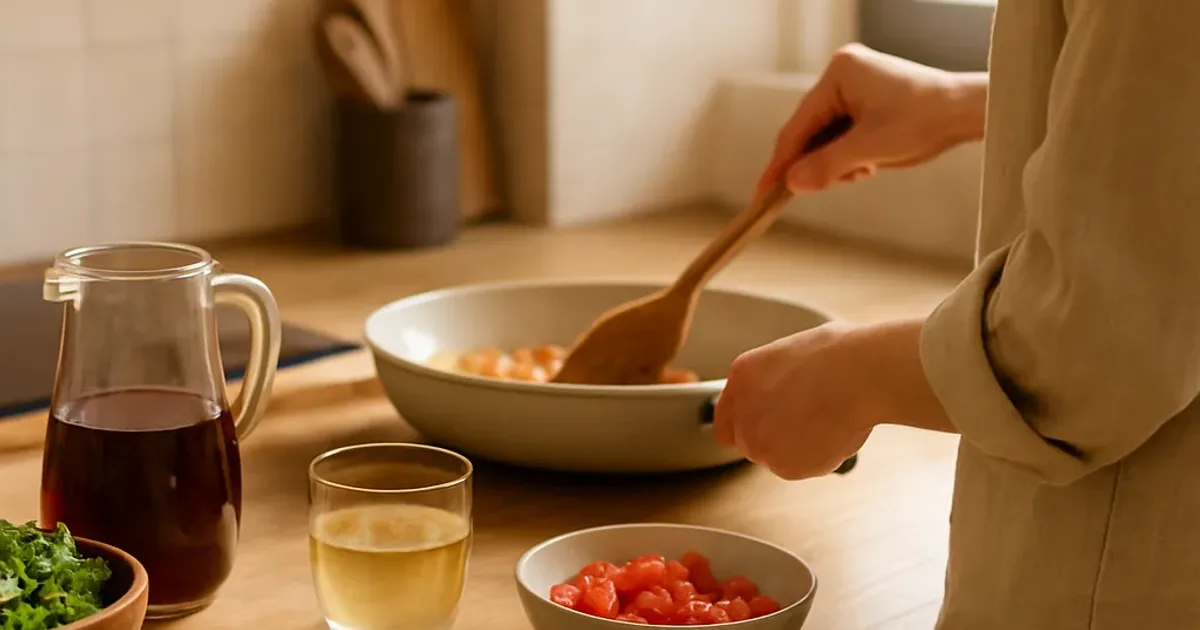 Remplacer le vin en cuisine : 9 alternatives sans alcool