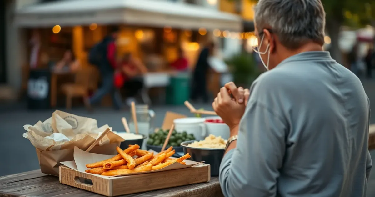 Street food : dresser sans assiette, sans bazar