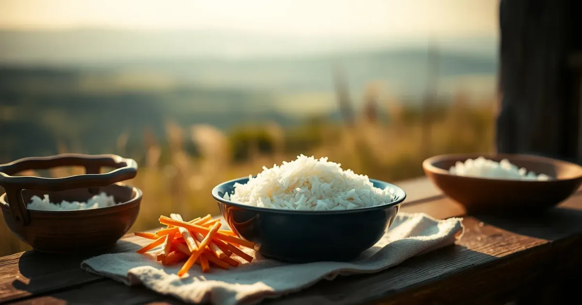 Riz collant sans rice cooker : méthode simple + pièges