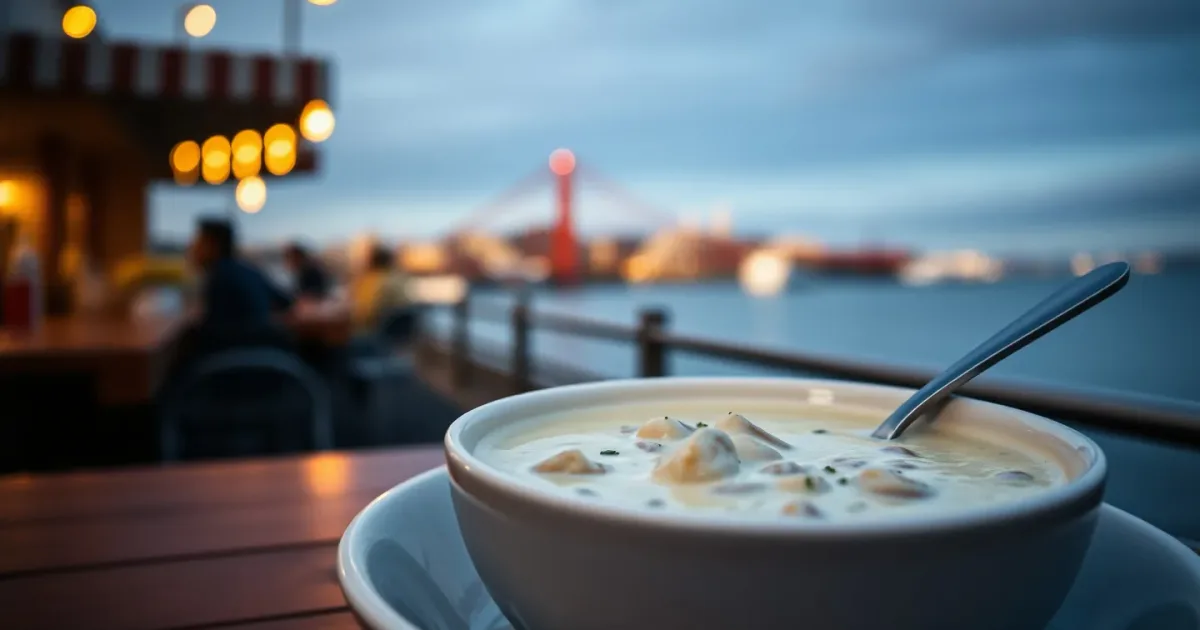 Clam chowder de San Francisco : crémeux, zéro grumeau