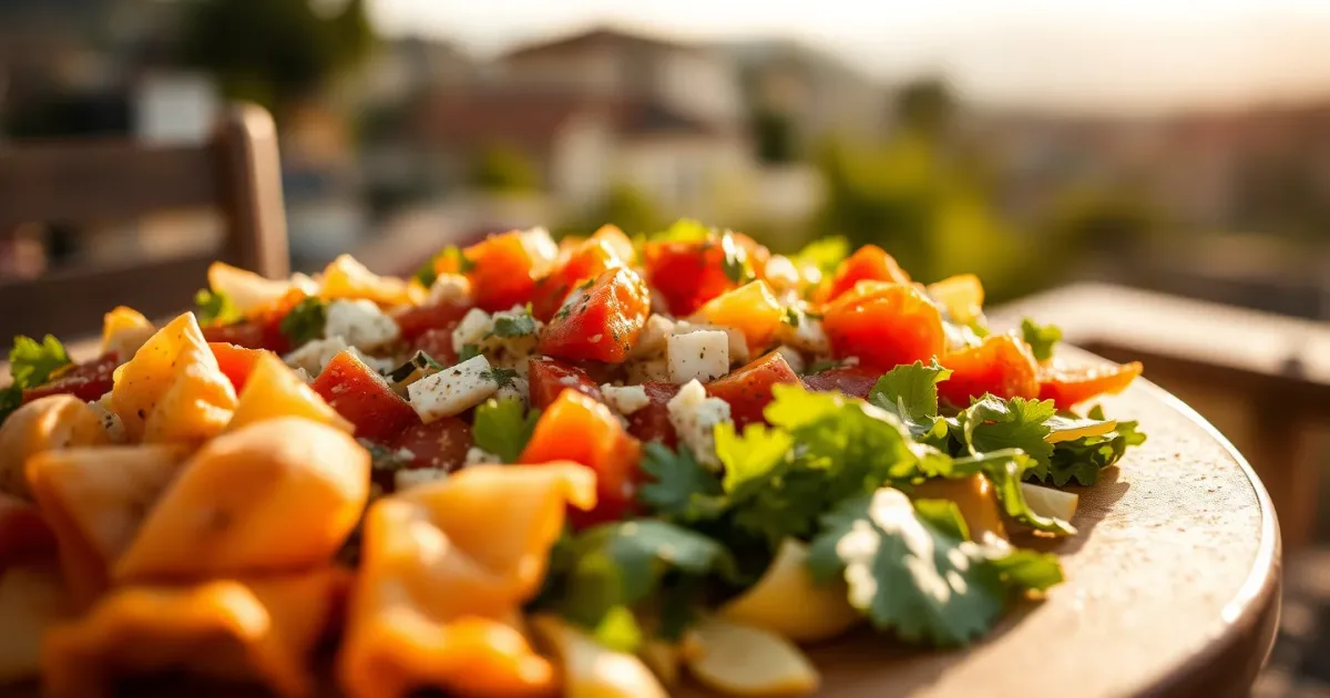 Fattoush libanais ultra croquant : fini la salade molle