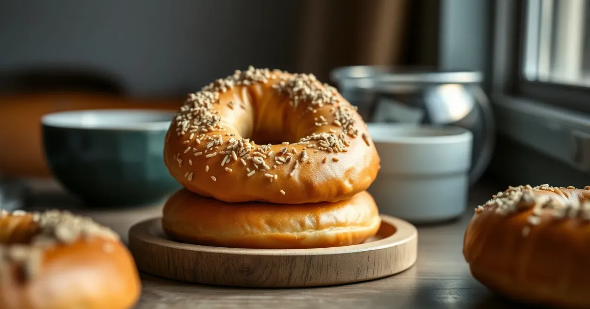 Bagels new-yorkais maison : croûte brillante, mie dense