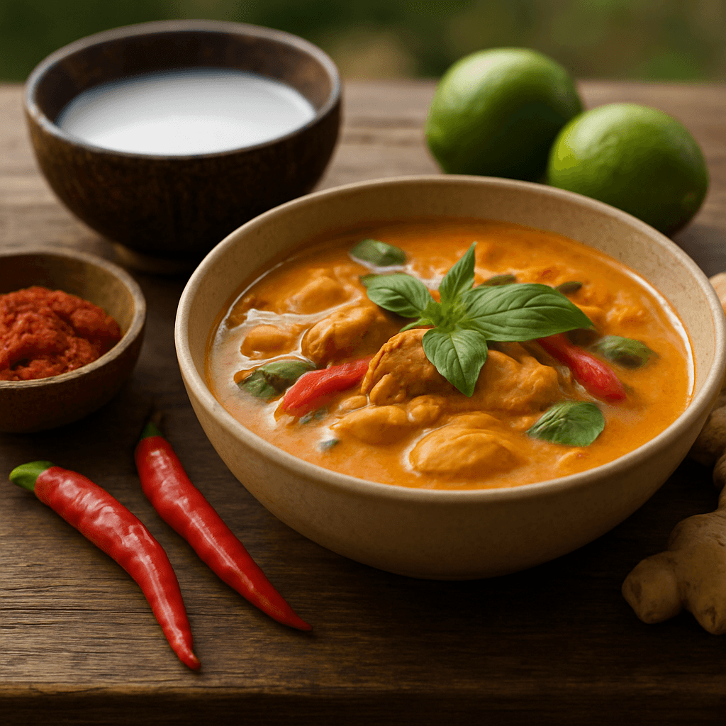 Curry thaï maison : pâte, lait de coco et astuces