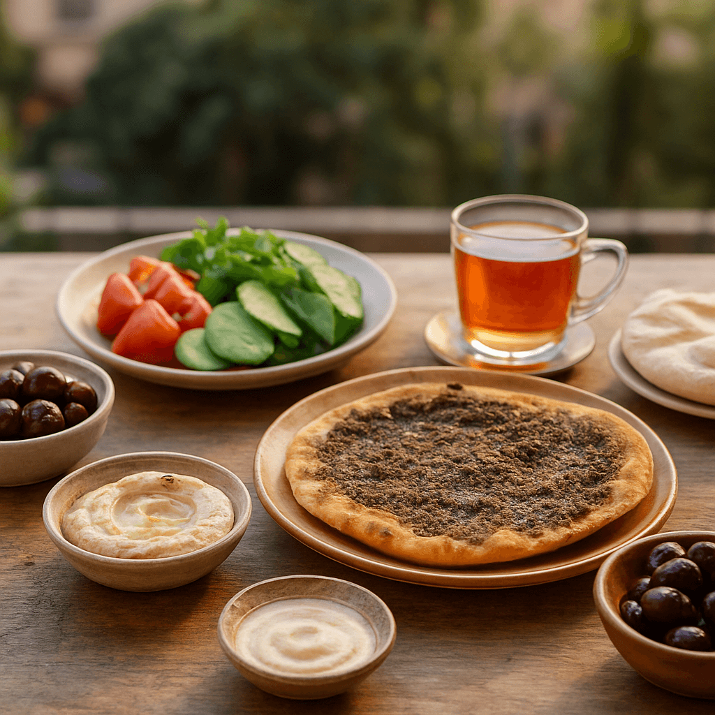 Petit-déjeuner libanais à Beyrouth : 8 recettes et astuces