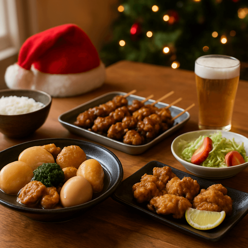 Noël au Japon : menu de fête maison façon izakaya