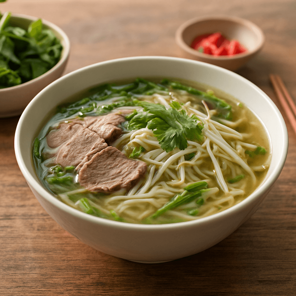 Bouillon pho vietnamien maison : clair, parfumé, express