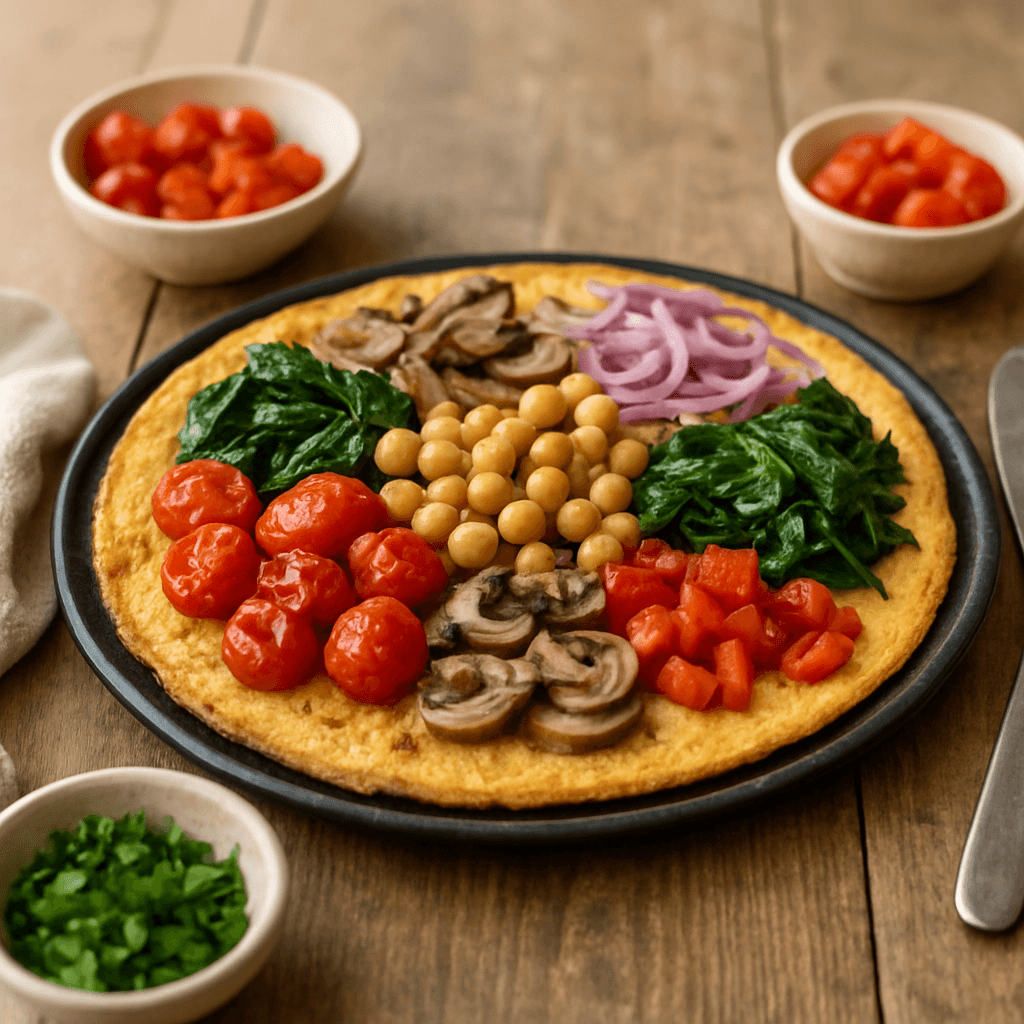 Socca niçoise sans gluten : recette facile + 6 toppings